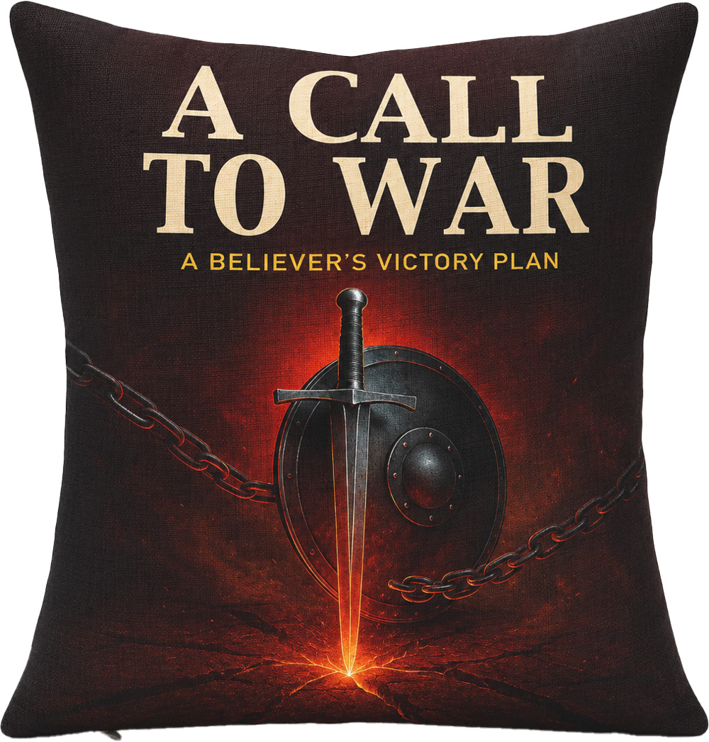 A Call to War throw pillow